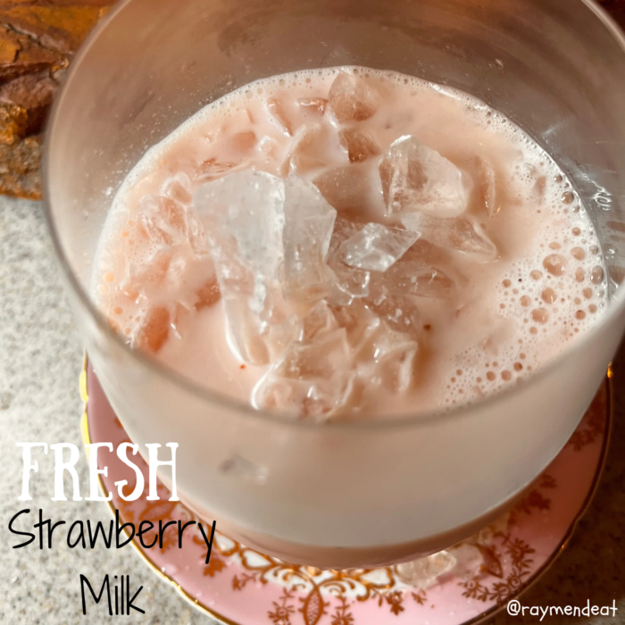 Fresh Strawberry Milk