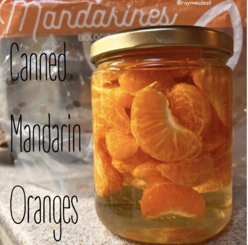 Canned Mandarin Oranges