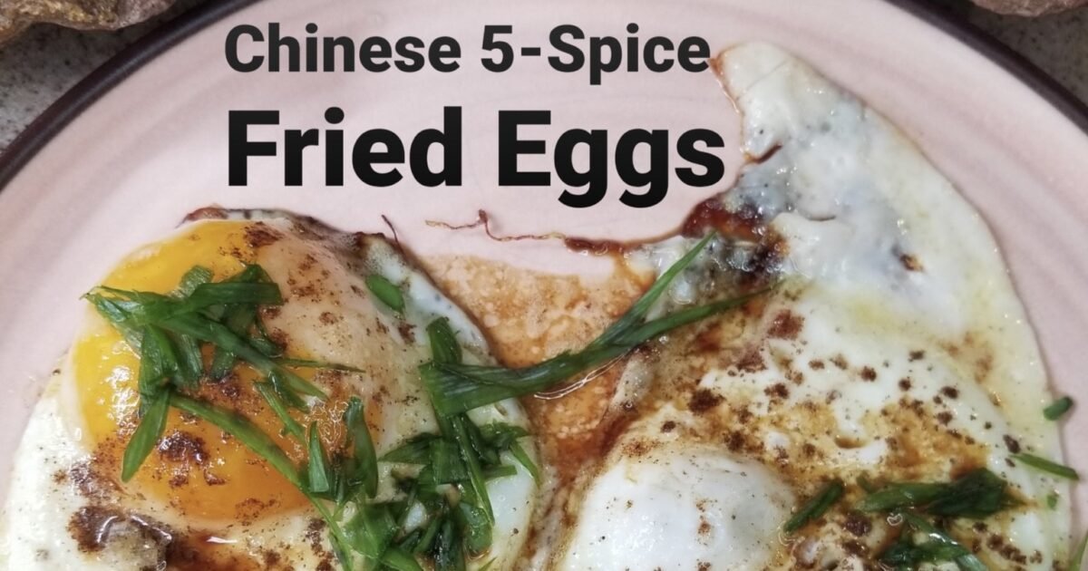 Chinese 5-Spice Fried Eggs with Coconut Aminos