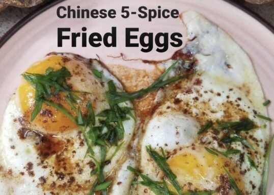 Chinese 5-Spice Fried Eggs with Coconut Aminos