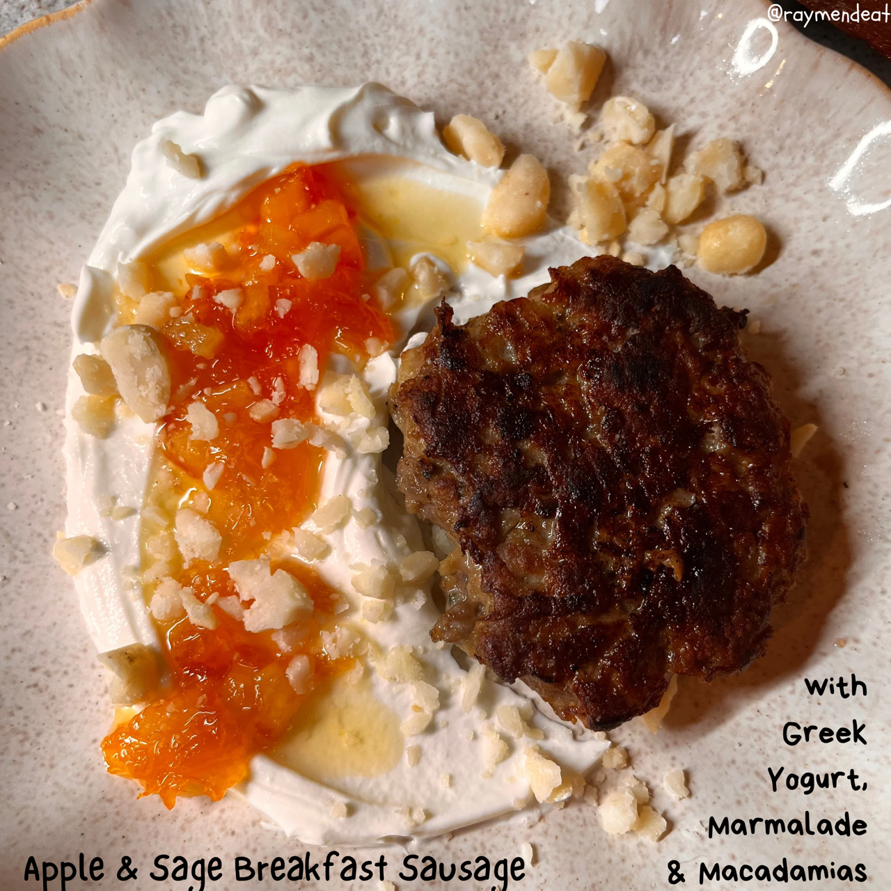 Lamb & Beef Apple Sage Breakfast Sausage