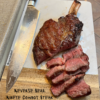 Reverse Sear Ribeye Cowboy Steak