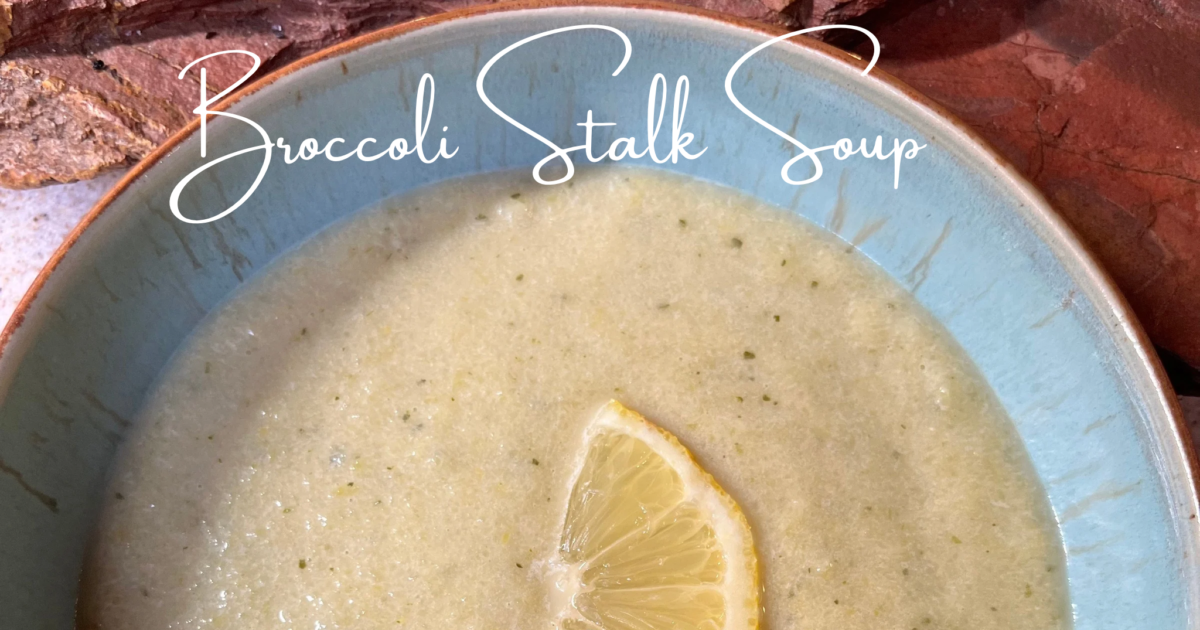Broccoli Stalk Soup
