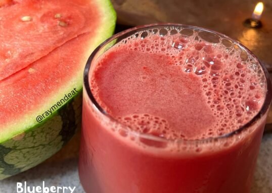 Blueberry Raspberry Watermelon Juice