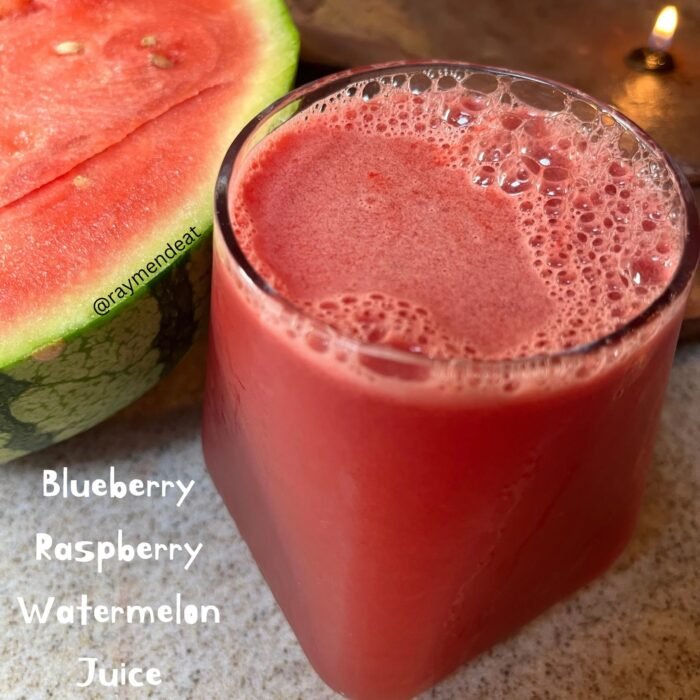 Blueberry Raspberry Watermelon Juice