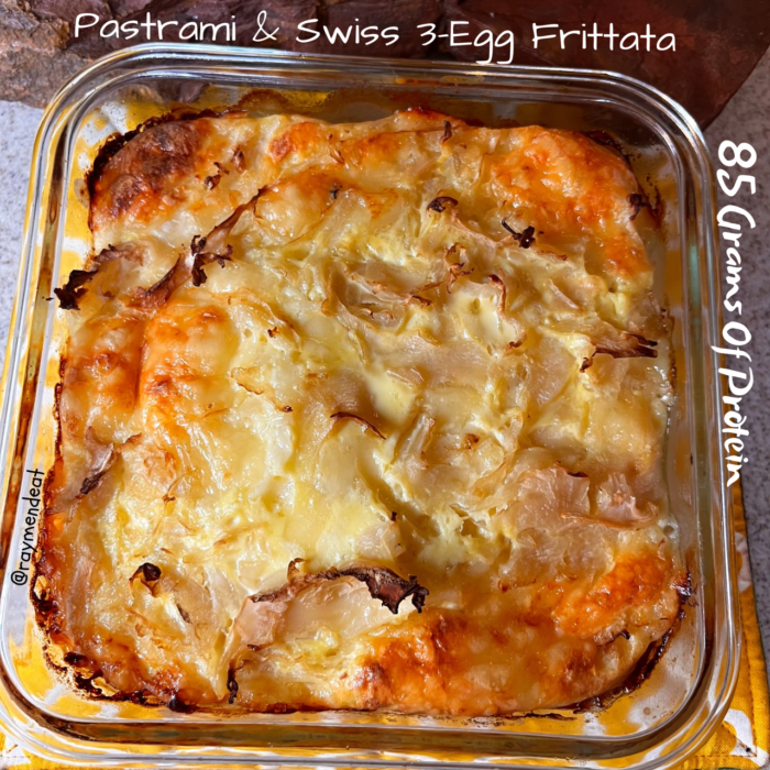 Pastrami & Swiss Frittata 85-Grams Of Protein