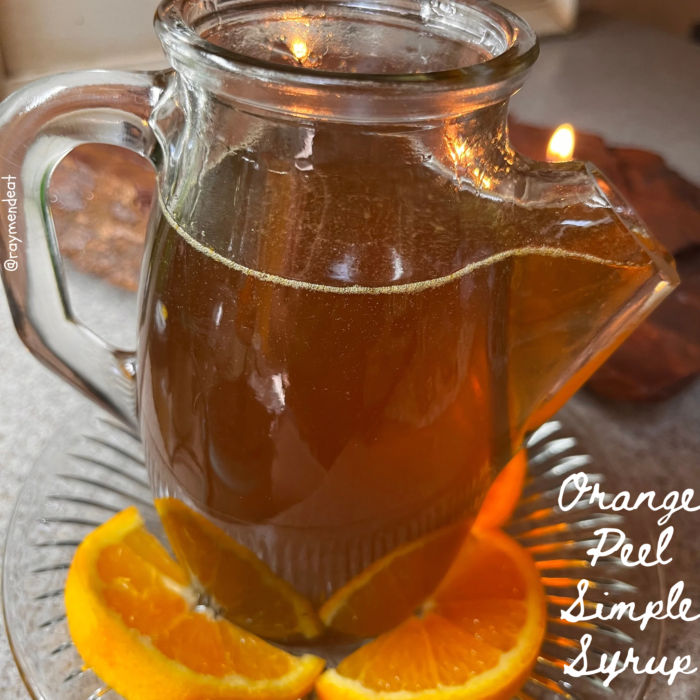 Orange Peel Simple Syrup